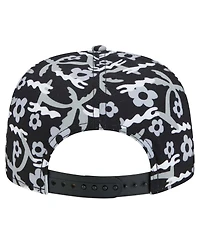 New Era Men's Black Las Vegas Raiders Wakey Wakey Golfer Snapback Hat