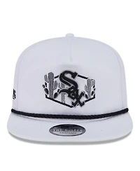 New Era Men's White Chicago White Sox 2025 Spring Training Palm Golfer Snapback Hat