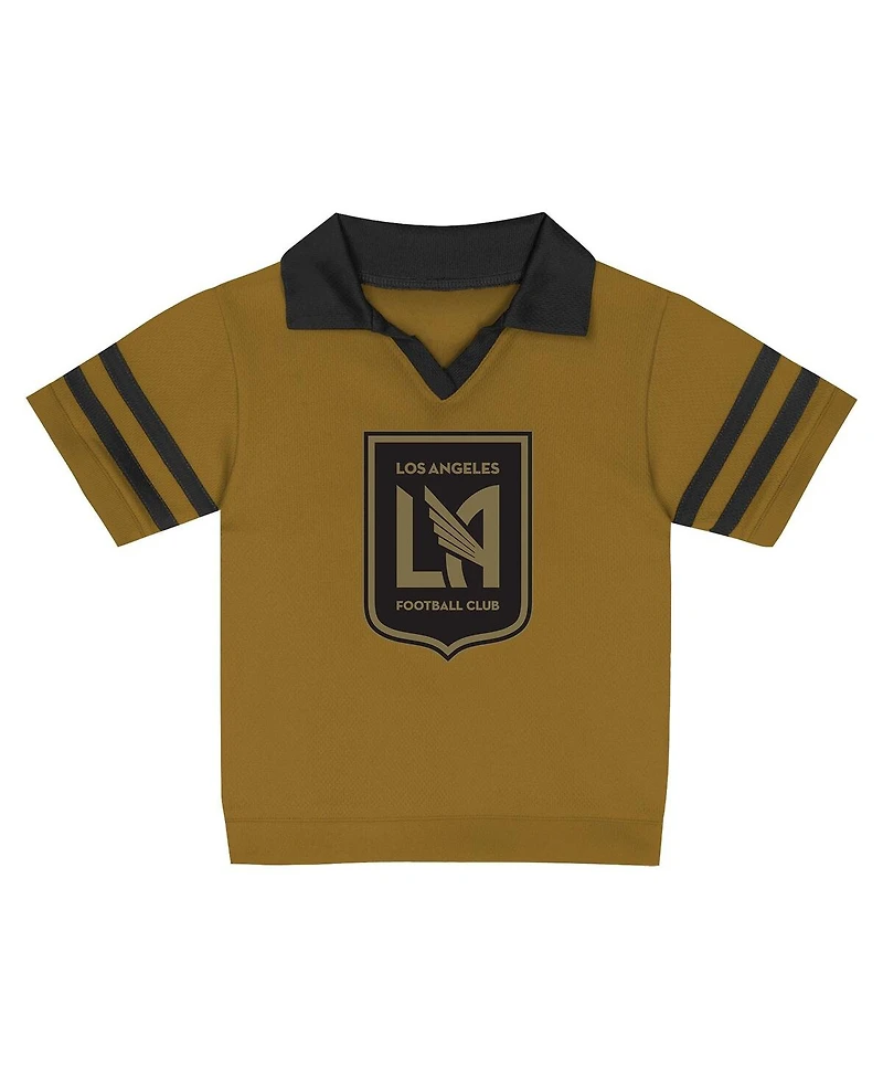 Outerstuff Toddler 2-Piece Gold Lafc Charming Dude Top and Shorts Set