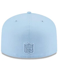 New Era Men's Light Blue Dallas Cowboys Color Pack A-Frame 59FIFTY Fitted Hat