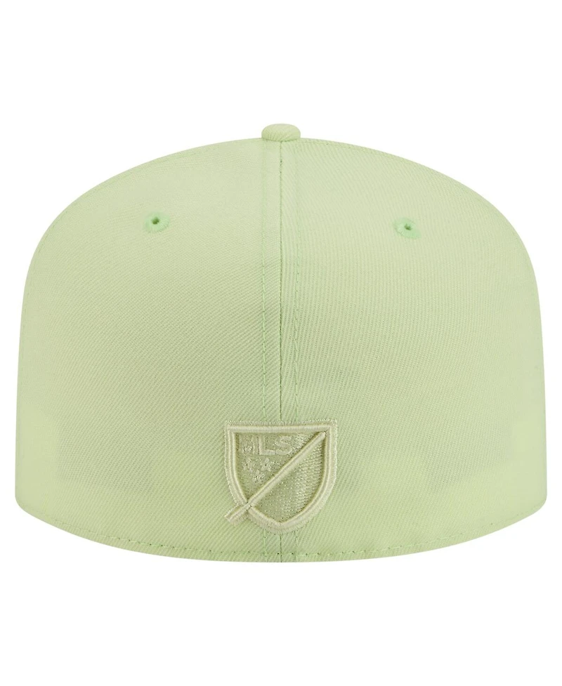 New Era Men's Green Austin Fc Color Pack A-Frame 59FIFTY Fitted Hat
