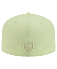 New Era Men's Green Austin Fc Color Pack A-Frame 59FIFTY Fitted Hat