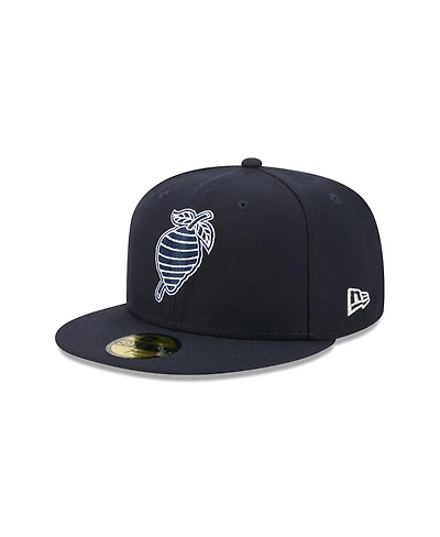 New Era Men's Navy Charlotte Knights Theme Nights 59FIFTY Fitted Hat