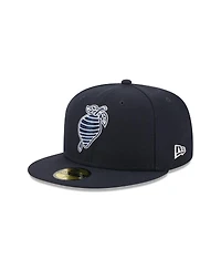 New Era Men's Navy Charlotte Knights Theme Nights 59FIFTY Fitted Hat