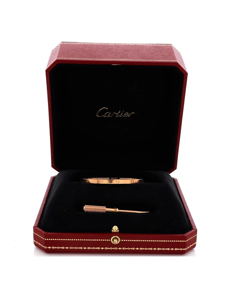 Pre-Owned Cartier Small Love Bracelet 18K Rose Gold