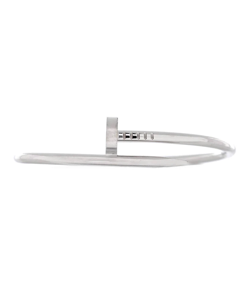 Pre-Owned Cartier Classic Juste un Clou Bracelet 18K White Gold