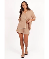 Petal and Pup Women's Essen Knit Short Set