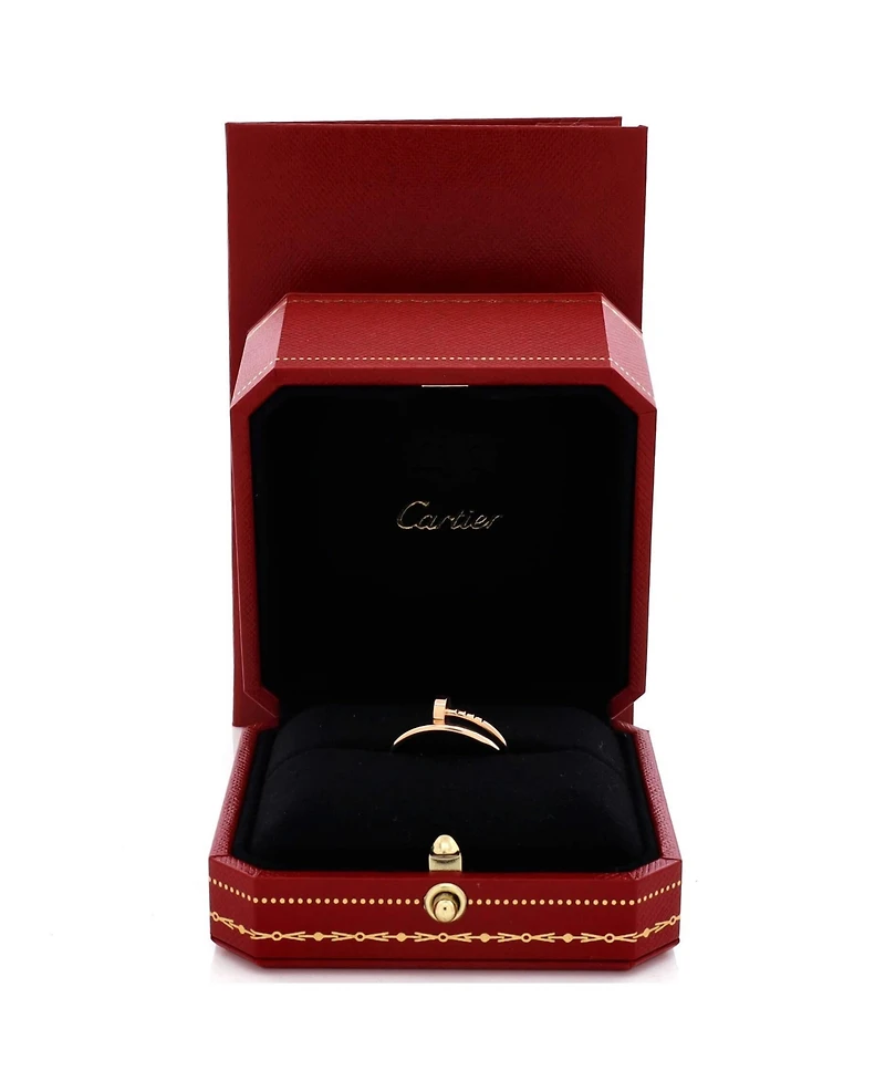 Pre-Owned Cartier Small Juste un Clou Ring 18K Rose Gold
