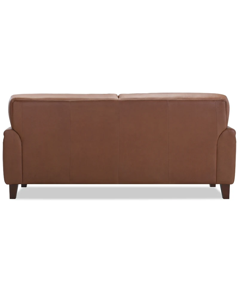 Ashlinn 82" 2 Seat Leather Sofa, Exclusively at Macy's