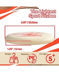 Wham-o Frisbee All Sport Disc 140g, 9.85 Inch, Durable and Non-Slip Grip for Outdoor Team Sports and Family Fun - 2 Pack