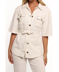 Petal and Pup Women's Lepal Denim Shirt