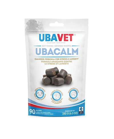 Ubavet Ubacalm Calming and Stress Relief Soft Dog Chews (90 ct)