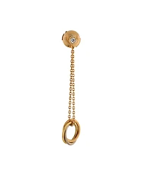 Pre-Owned Cartier Trinity Diamond Drop Earrings 18K Tricolor Gold