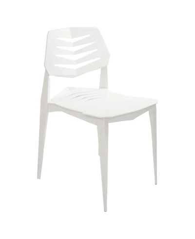 Indoor/Outdoor Plastic Dining Chair for the Kitchen, Patio, Deck, or Porch - 32