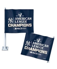 Wincraft New York Yankees 2024 American League Champions On-Field/Locker Room Celebration Two-Sided Car Flag