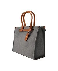 Jason Wu Structured Grey Felt Tote