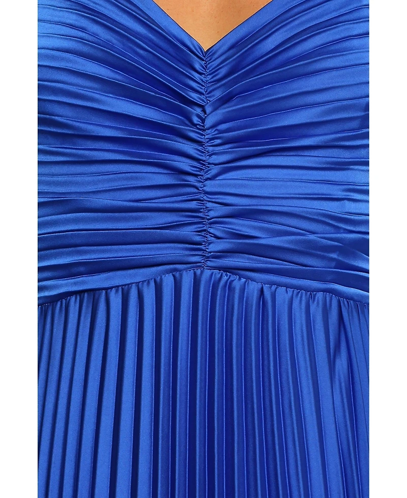 Petal and Pup Women's Naira Pleated Maxi Dress