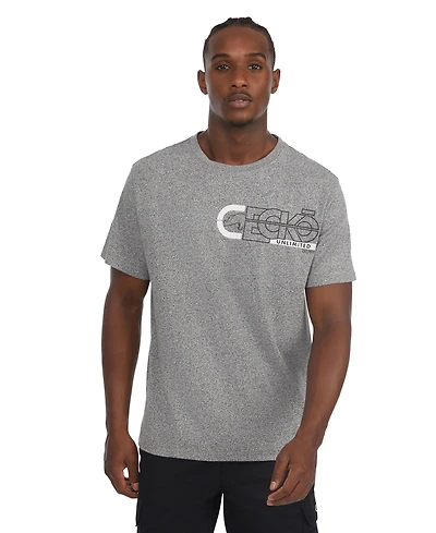 Ecko Unltd Men's Fineliner Short Sleeve T-Shirt