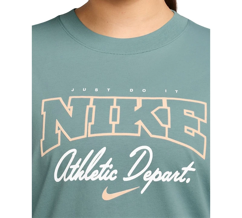 Nike Sportswear Women's Cotton Logo Short-Sleeve T-Shirt