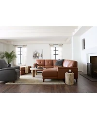 Ashlinn Leather Sectional Collection Exclusively At Macys