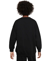 Nike Big Girls Sportswear Club Fleece Oversized-Fit Sweatshirt