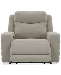 Kristyan Fabric Power Recliner with Headrest Zero Wall & Heat Massage, Exclusively at Macy's