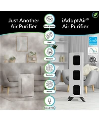 Air Oasis iAdaptAir 2.0 Large – 3,975 Sq Ft Coverage, 5-in-1 Purification, With 530 Cfm