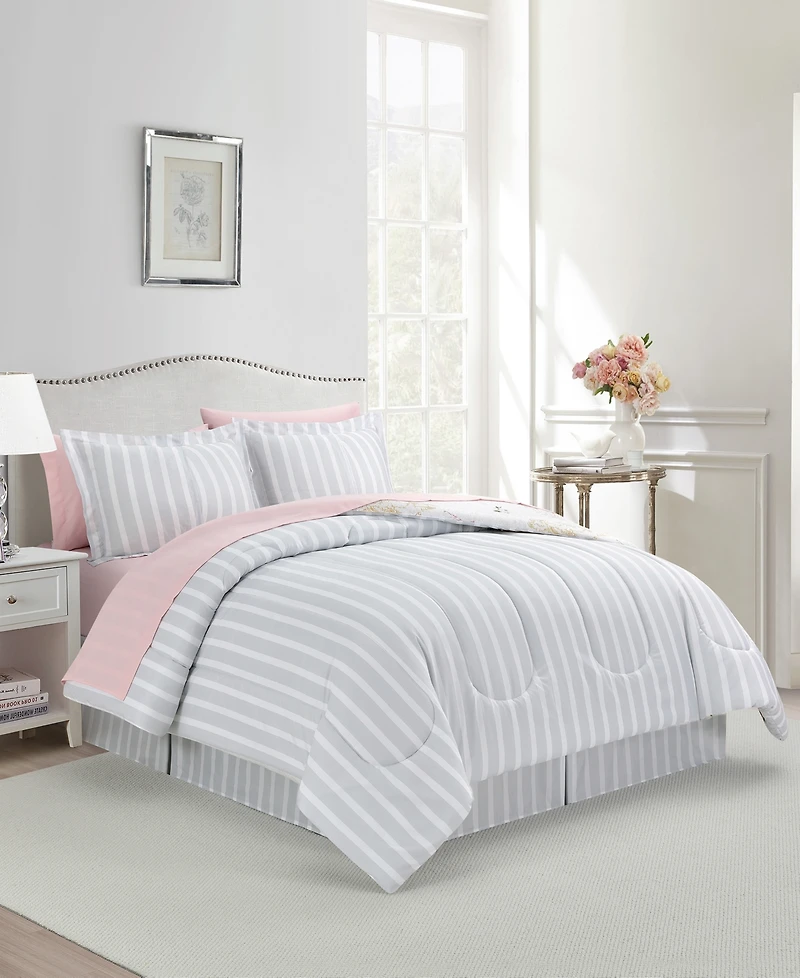 Sunham Elodie 8-Pc. Comforter Sets