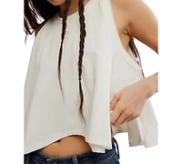 Free People Women's Hialeah Sleeveless Cotton T-Shirt
