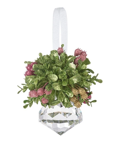 Ganz Kissing Krystals Mini Mistletoe Jewel Ornament