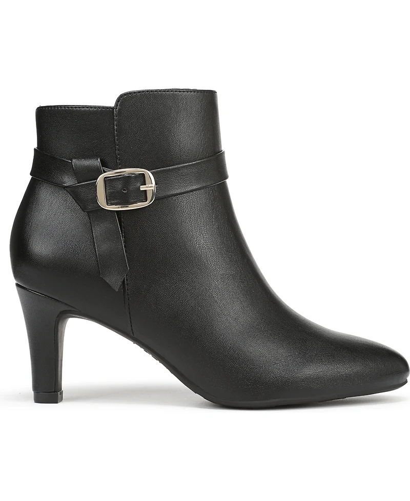 LifeStride Women's Guild 3 Zip Dress Short Boots