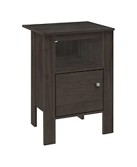 Nightstand with Cabinet Storage for Bedroom Organization and Bedside Use