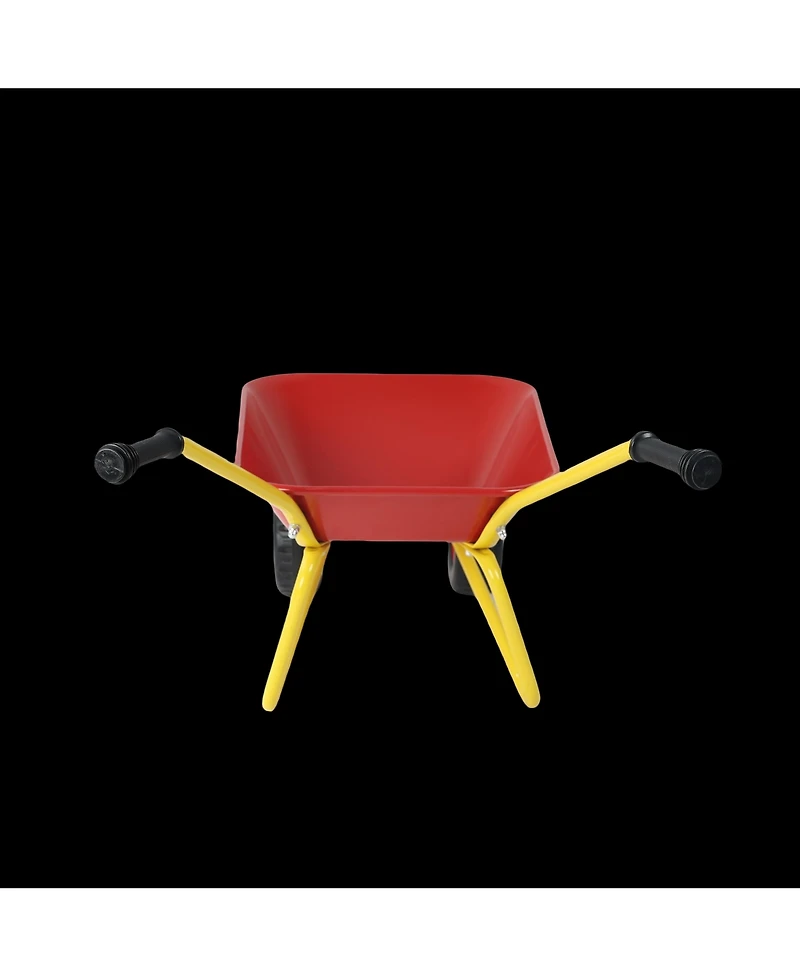 Red Metal Garden Trolley