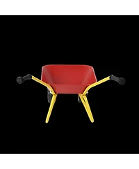 Red Metal Garden Trolley