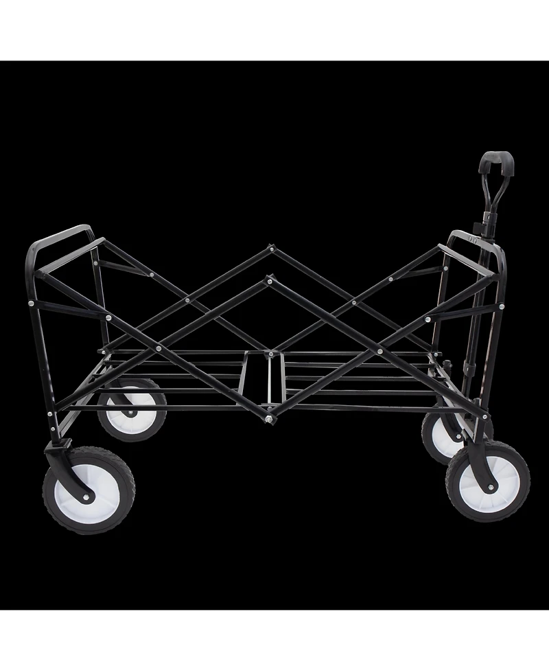 Collapsible Utility Wagon Cart - 360lb, All-Terrain, Orange