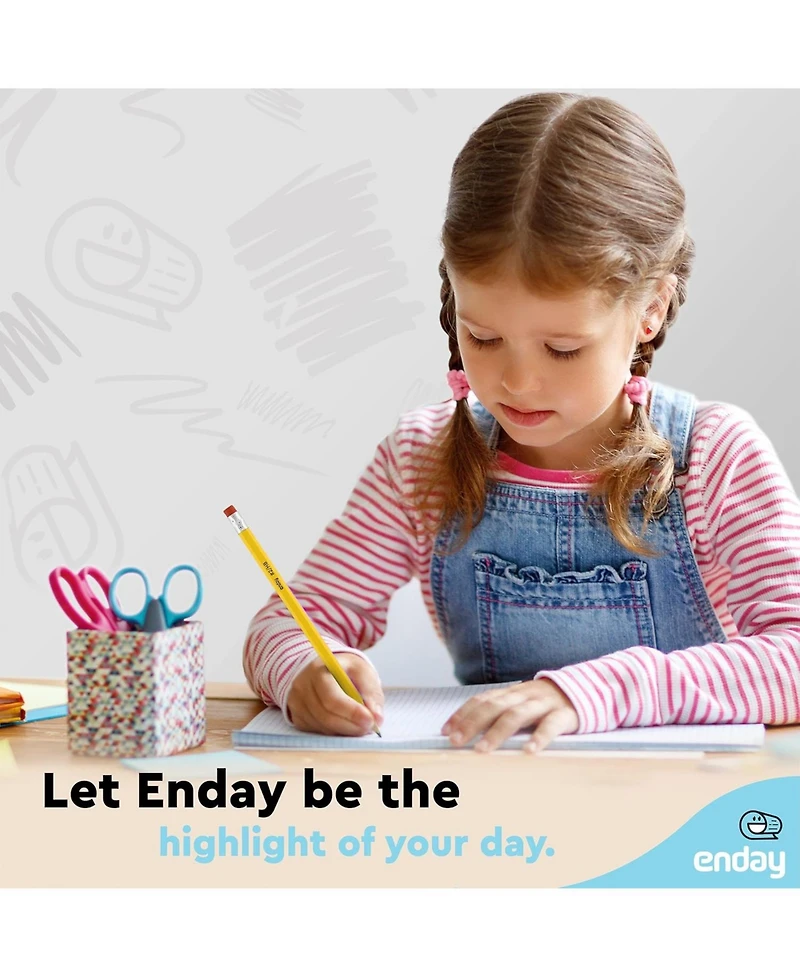 Enday Presharpened #2 Pencils