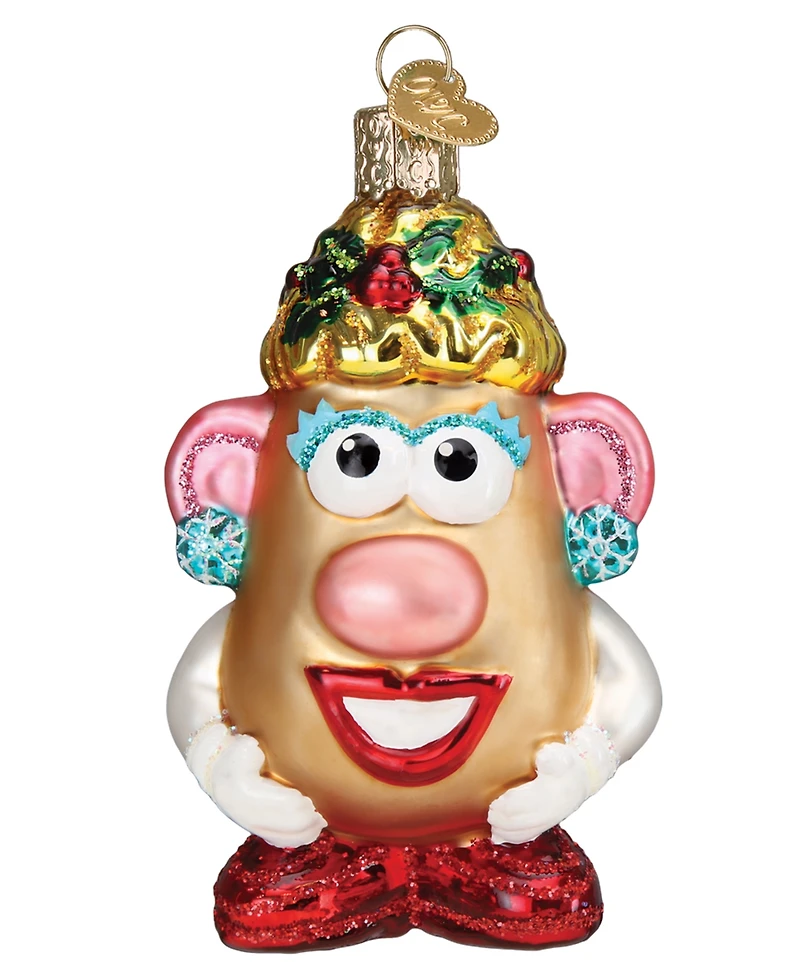 Old World Christmas 3.5" Hasbro Mrs. Potato Head Ornament