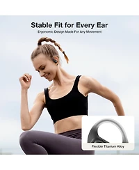 BlitzRock Br-CT3 True Wireless Open-Ear Bluetooth Earbuds