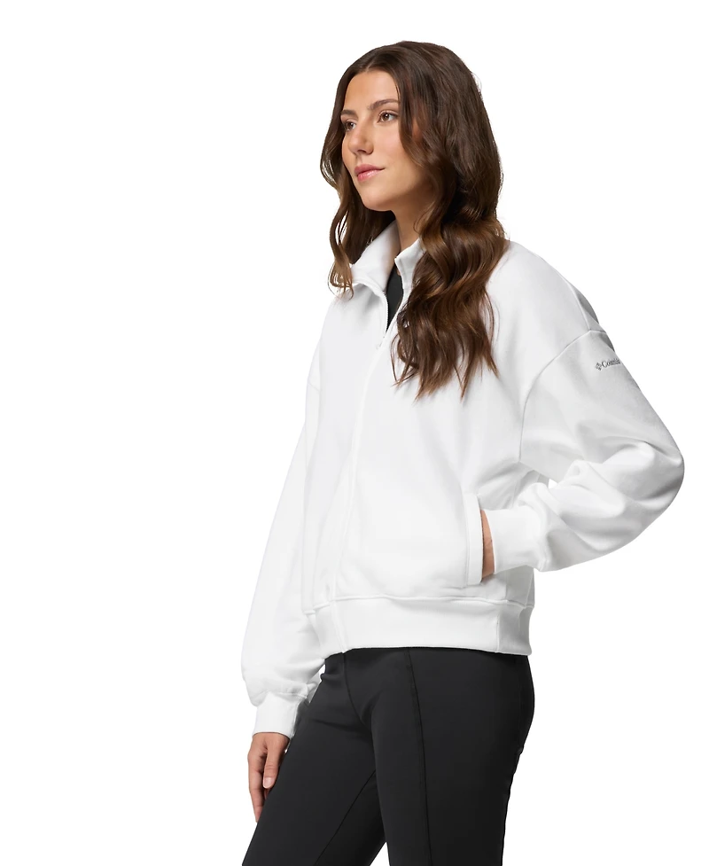 Columbia Plus Size Aldermore Full Zip Fleece Top