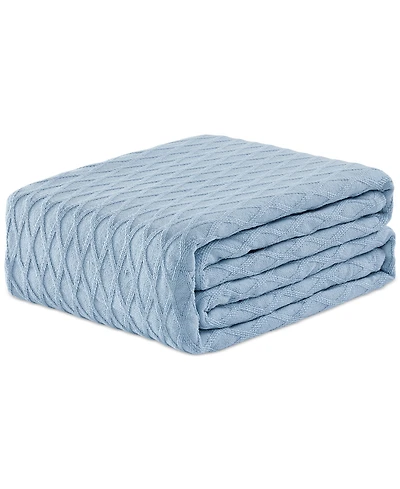 Lauren Ralph Classic Cotton Blanket, Twin