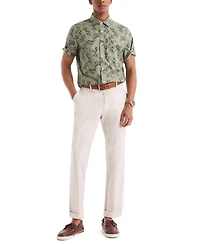 Nautica Men's Leaf-Pattern Shirt