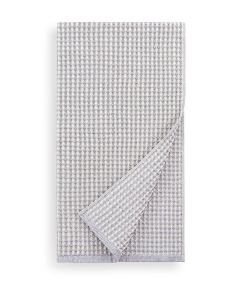 Dkny Pure Yarn Dyed Waffle Unbleached Cotton Bath Towel Set