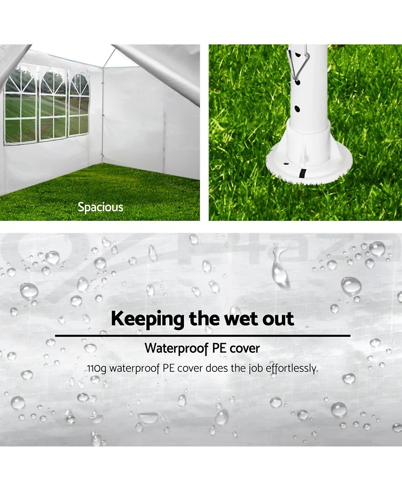 10x20' Gazebo Tent with Sidewalls