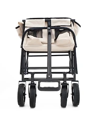 Collapsible Utility Wagon Cart - 225lb Capacity - Cream