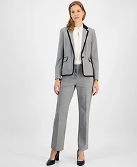 Kasper Women's Framed Single-Button Blazer, Regular & Petite