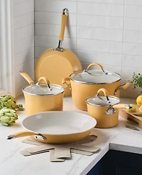 Rachael Ray Cucina Ceramic Nonstick 10-Piece Cookware Set