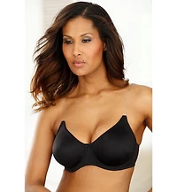 Lascana Women's Clear Strap Underwire T-Shirt Bra