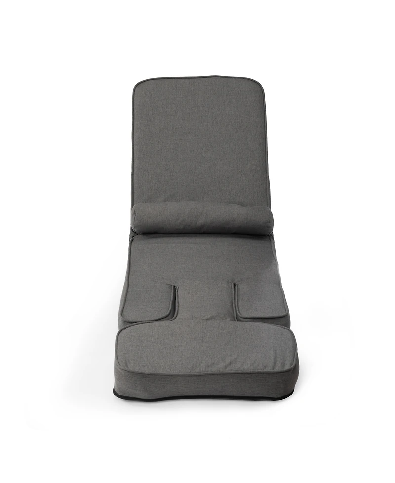 Streamdale 5-in-1 Convertible Sofa Bed with Tray, Gaming Chair with Adjustable Back Support (Dark Grey)