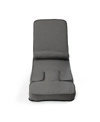 Streamdale 5-in-1 Convertible Sofa Bed with Tray, Gaming Chair with Adjustable Back Support (Dark Grey)