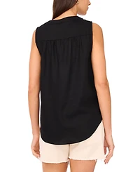 Vince Camuto Women's V-Neck Sleeveless Top